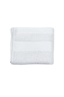 Полотенце махровое 40х70 см (Color), белое#2