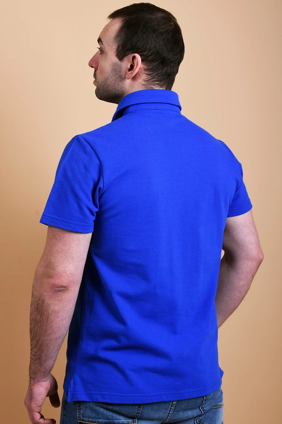 Поло Тейлор унисекс однотонная "Play com"#2 Поло Тейлор унисекс однотонная "Play com"#2