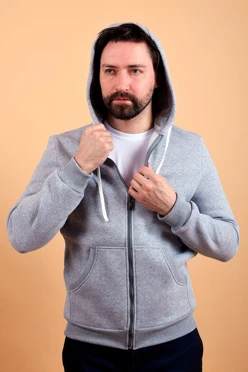 Балахон Рик из футера унисекс, однотонный#1