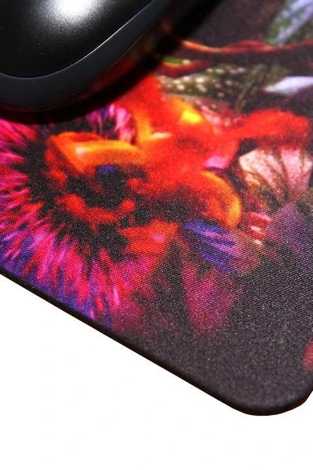Коврик для мыши прямоугольный 3 мм, с полной запечаткой "Flowers"#1