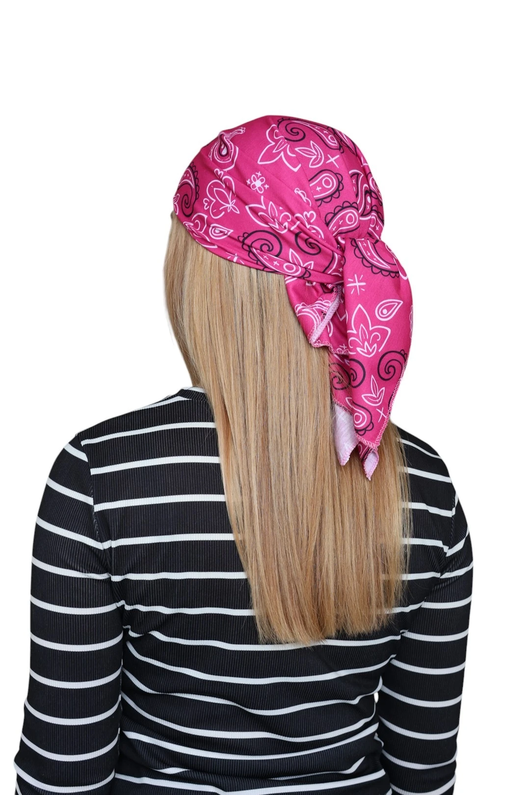 Бандана с полной запечаткой, полиэстер 70х70 см "Flower"#1