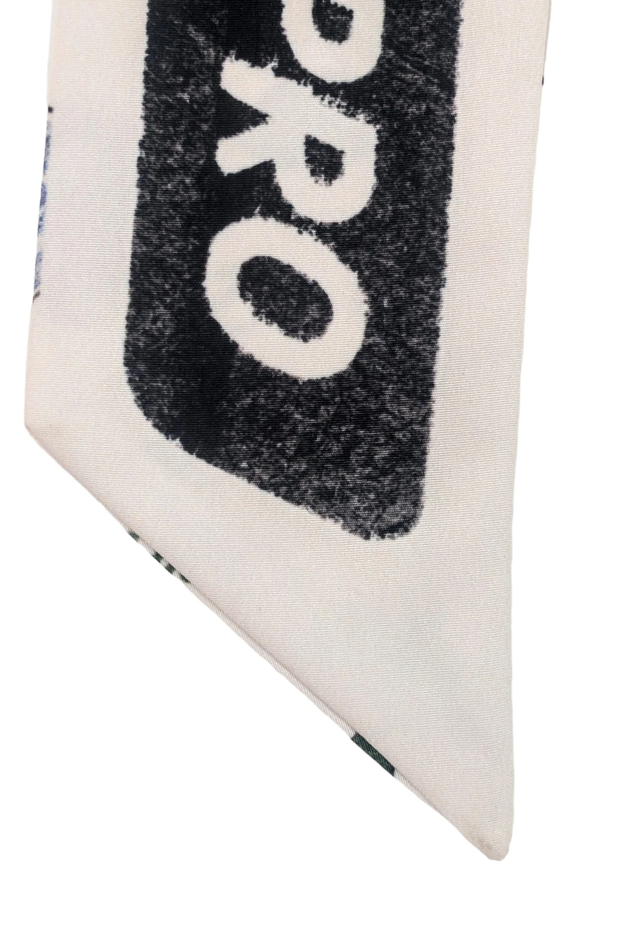 Шарф-платок Твилли двухслойный 7х90 см, с полной запечаткой#6