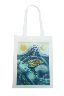 Купить сумку Румми из канваса 25х35 см, печать с одной стороны "Сила Океана"