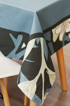 Скатерть прямоугольная 130х200 см, с полной запечаткой (хлопок)#1