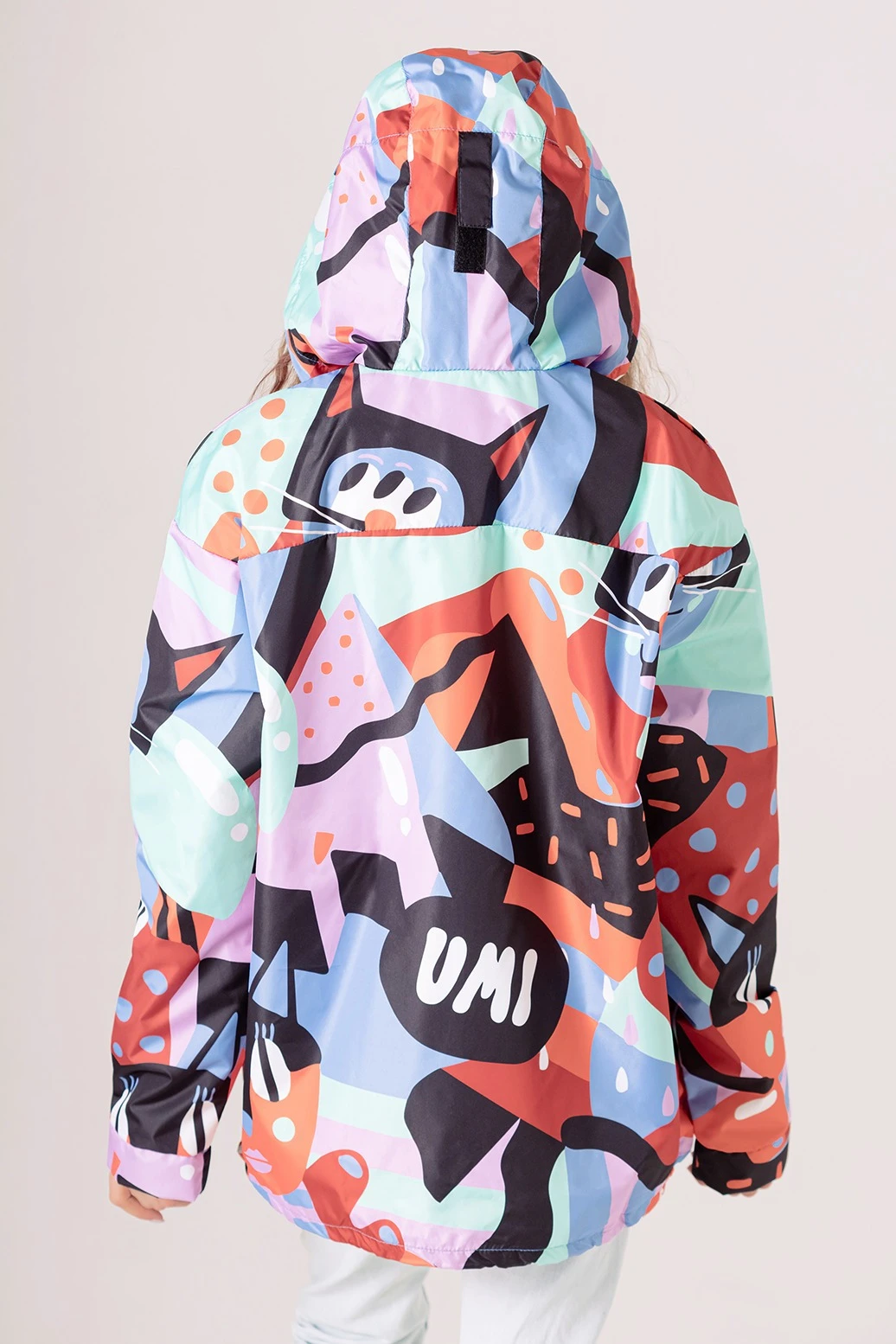 Анорак Рэйбел унисекс с полной запечаткой "UMS"#3