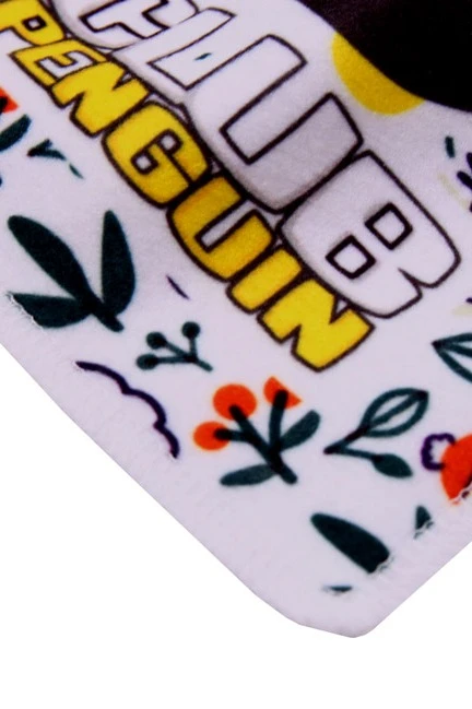 Шарф однослойный утепленный 15х100 см, с полной запечаткой "Club Penguin"#4