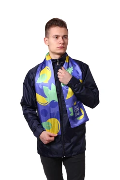 Купить шарф печатный"Craft GIN Club"