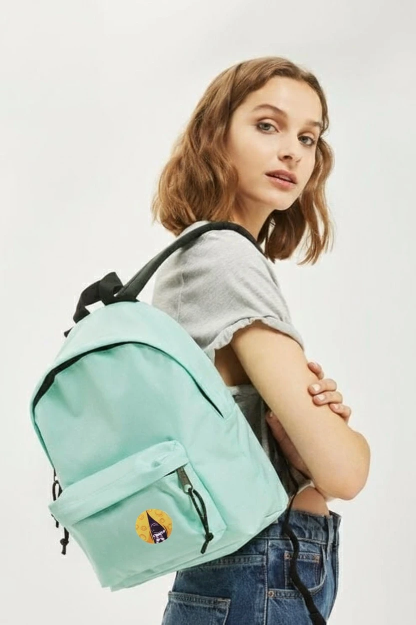 Наклейка-стикер Круг 4х4 см с печатью "Space"#2