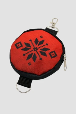 Съёмный круглый карман 10х10х1,5 см, с полной запечаткой#1