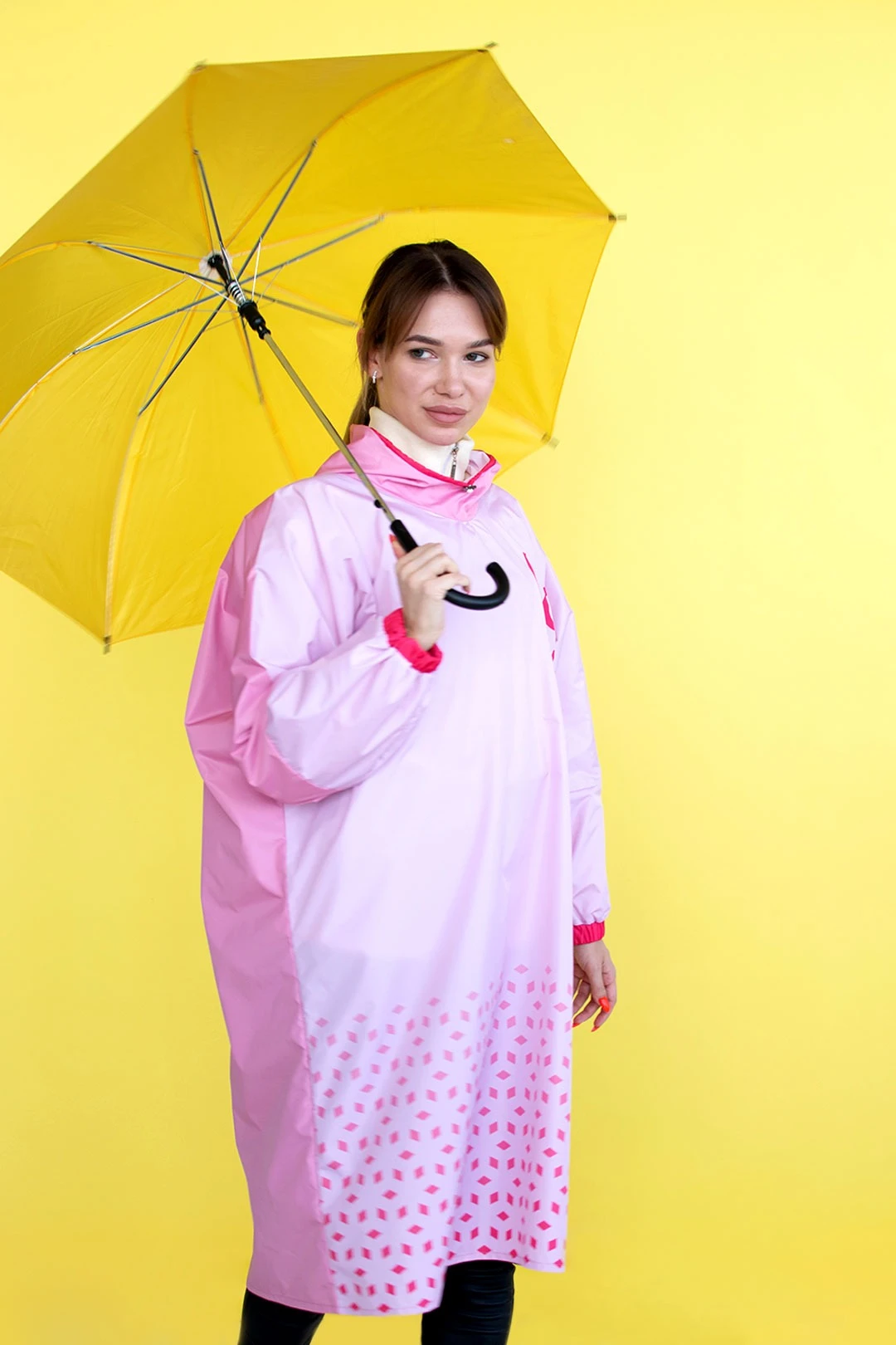 Дождевик Слайм унисекс с полной запечаткой#1