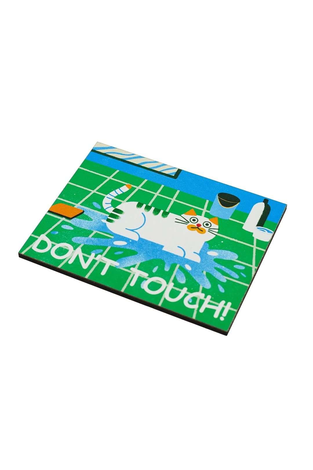 Купить магнит из дерева 7х9 см прямоугольник, с нанесением