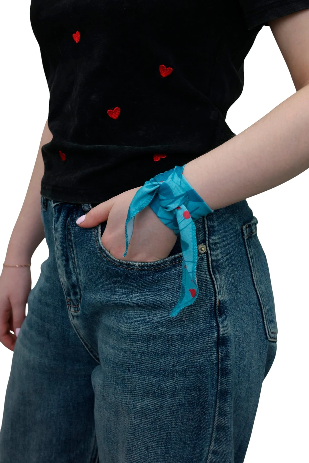 Купить бандану с полной запечаткой, полиэстер 40х40х70 см