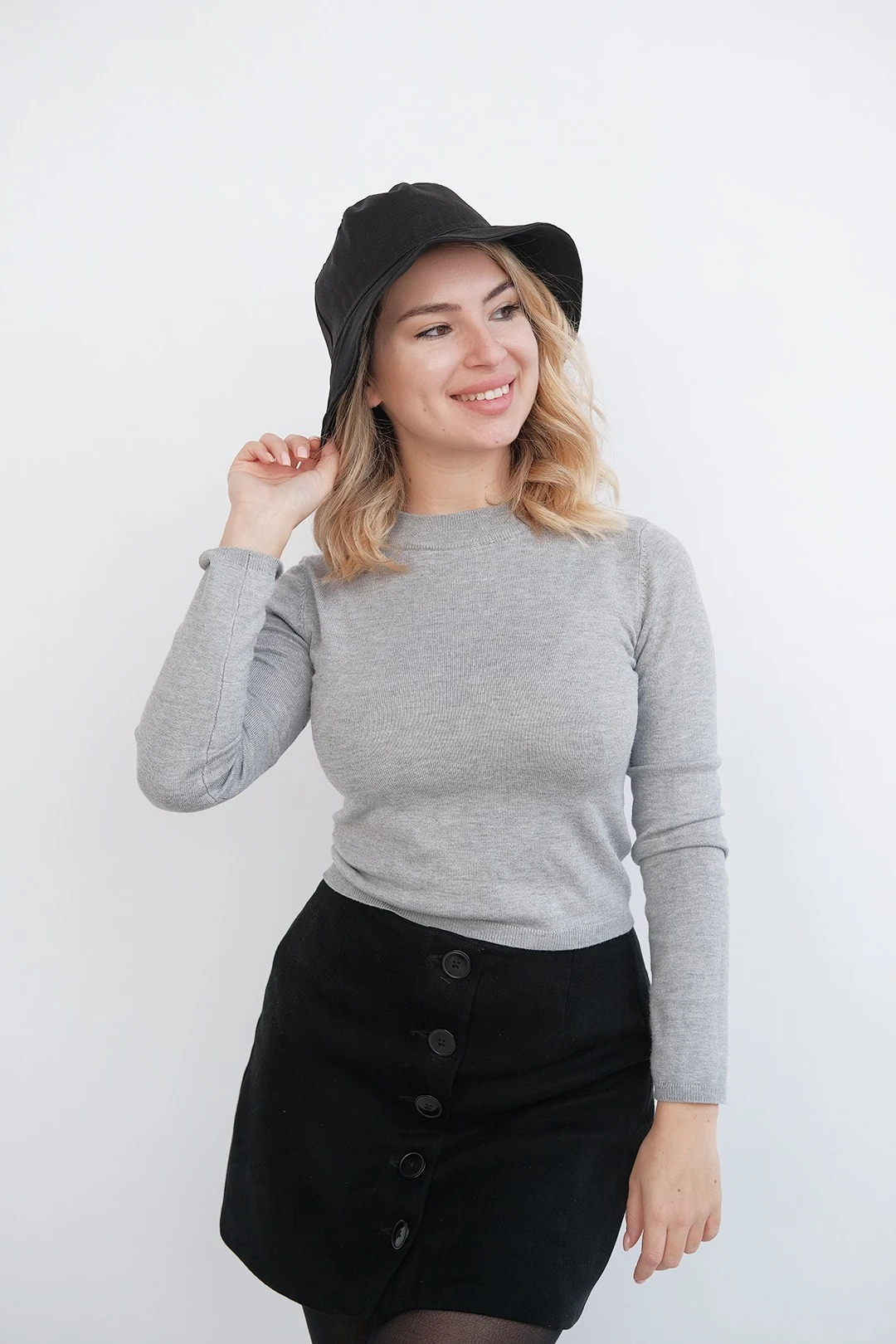 Панама Мальта из греты с узкими полями, однотонная#1 Панама Мальта из греты с узкими полями, однотонная#1