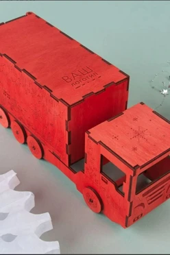 Набор "Новогодний грузовик"#1