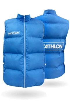 Купить жилет Морган Лайт без капюшона со стежкой унисекс "Decathlon"