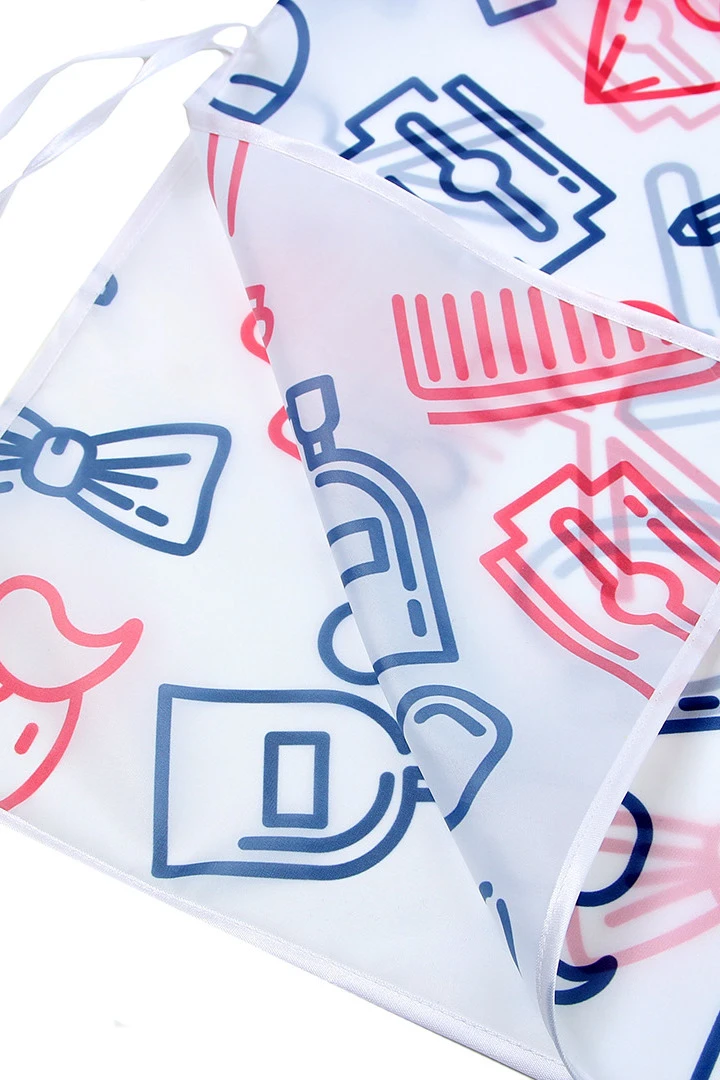 Накидка Инсайт 60х80 см, с полной запечаткой "Hairdressing Salon"#8