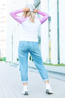 Лонгслив Спэйс Плюс женский с полной запечаткой (полиэстер)#2