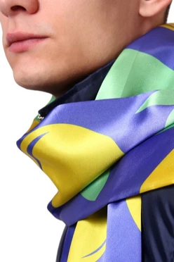 Шарф двухслойный легкий 20х120 см, с полной запечаткой#2