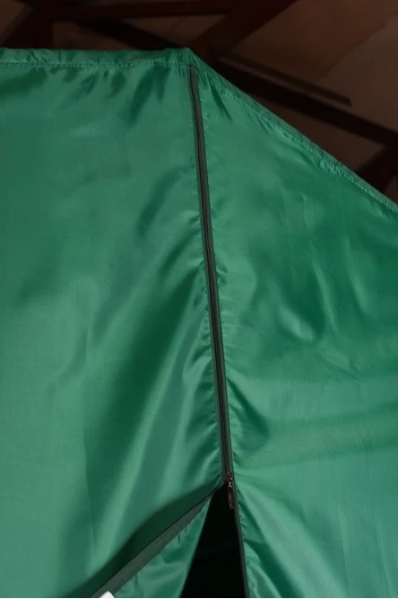 Палатка для промоакции и торговли однотонная  (без козырька, с тентом на молнии) 2х2 м#4