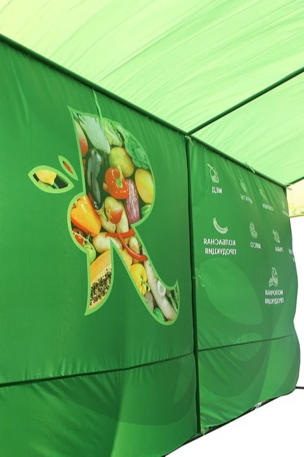 Палатка для промоакции и торговли (без козырька) 2х6 м "Weekend Fair"#7 Палатка для промоакции и торговли (без козырька) 2х6 м "Weekend Fair"#7