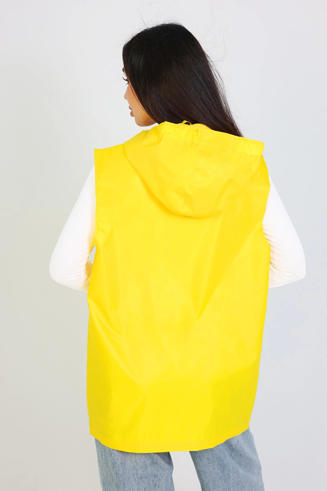 Жилет Профи с капюшоном унисекс, однотонный#4 Жилет Профи с капюшоном унисекс, однотонный#4