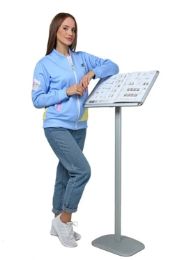 Стойка с клик рамкой А3