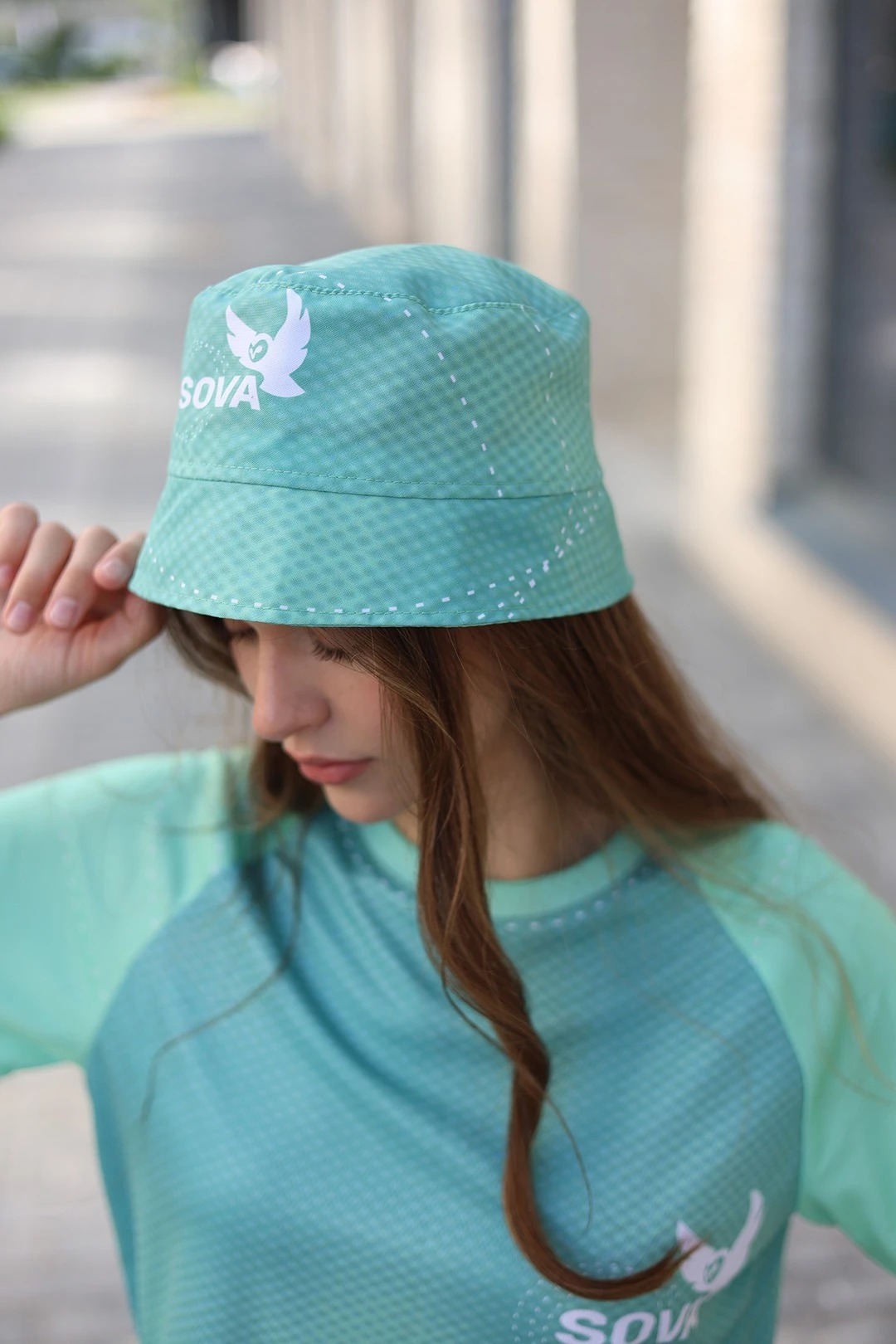 Купить панаму Сахара с узкими полями, с полной запечаткой "Sova" Купить панаму Сахара с узкими полями, с полной запечаткой "Sova"