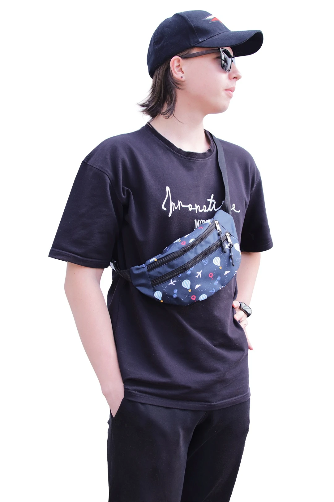 Купить сумку Нокс поясную 30х15 см, с полной запечаткой "Каппадокия" Купить сумку Нокс поясную 30х15 см, с полной запечаткой "Каппадокия"