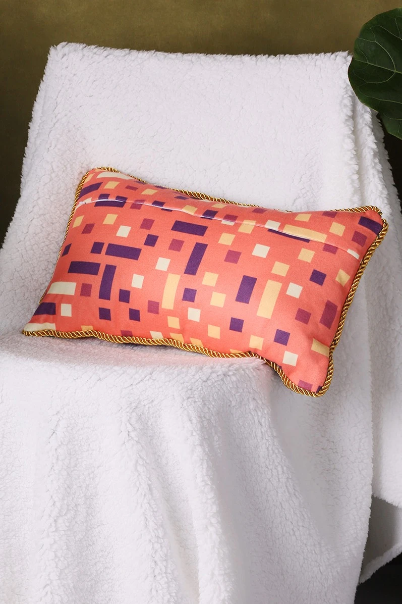 Купить подушку с кантом 30х50 см, с полной запечаткой