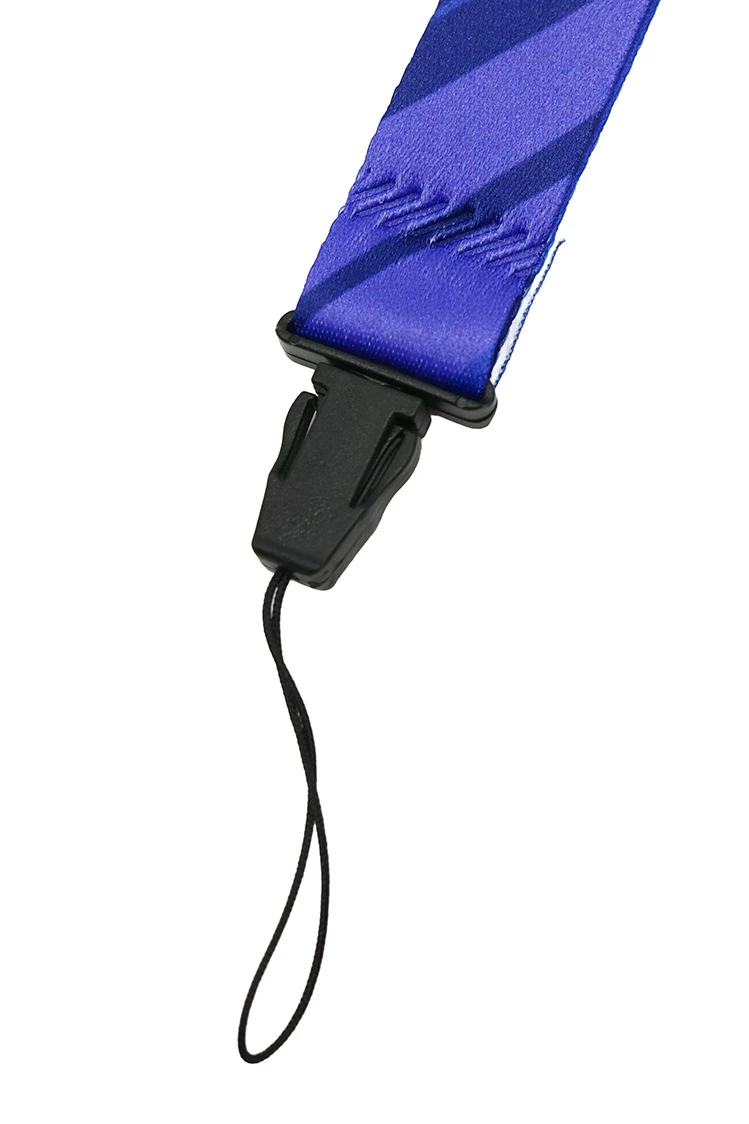 Лента для бейджа блекаут ширина 2,5 см, с замком безопасного разрыва, с печатью#4