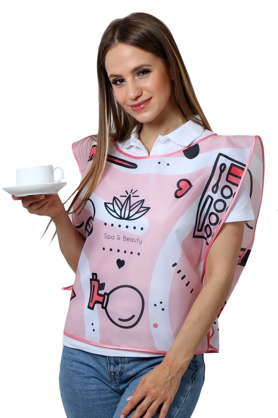 Купить накидку с полной запечаткой 50х55 см Купить накидку с полной запечаткой 50х55 см