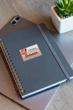 Наклейка-стикер Прямоугольник 4х6 см с печатью "Vasilisa"#2