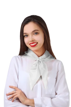 Купить косынку Лолла 60х60х90 см белую