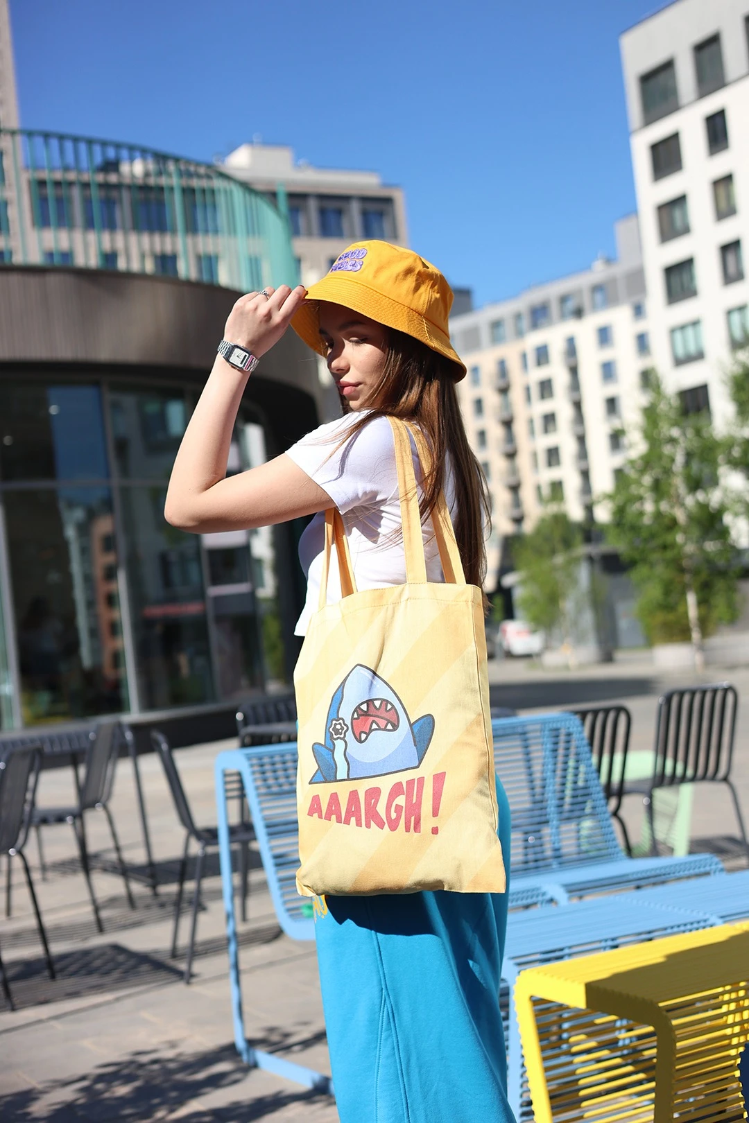 Сумка Пэйдж из перкали, с полной запечаткой#7