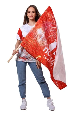 Флаг фирменный 70х105 см#1