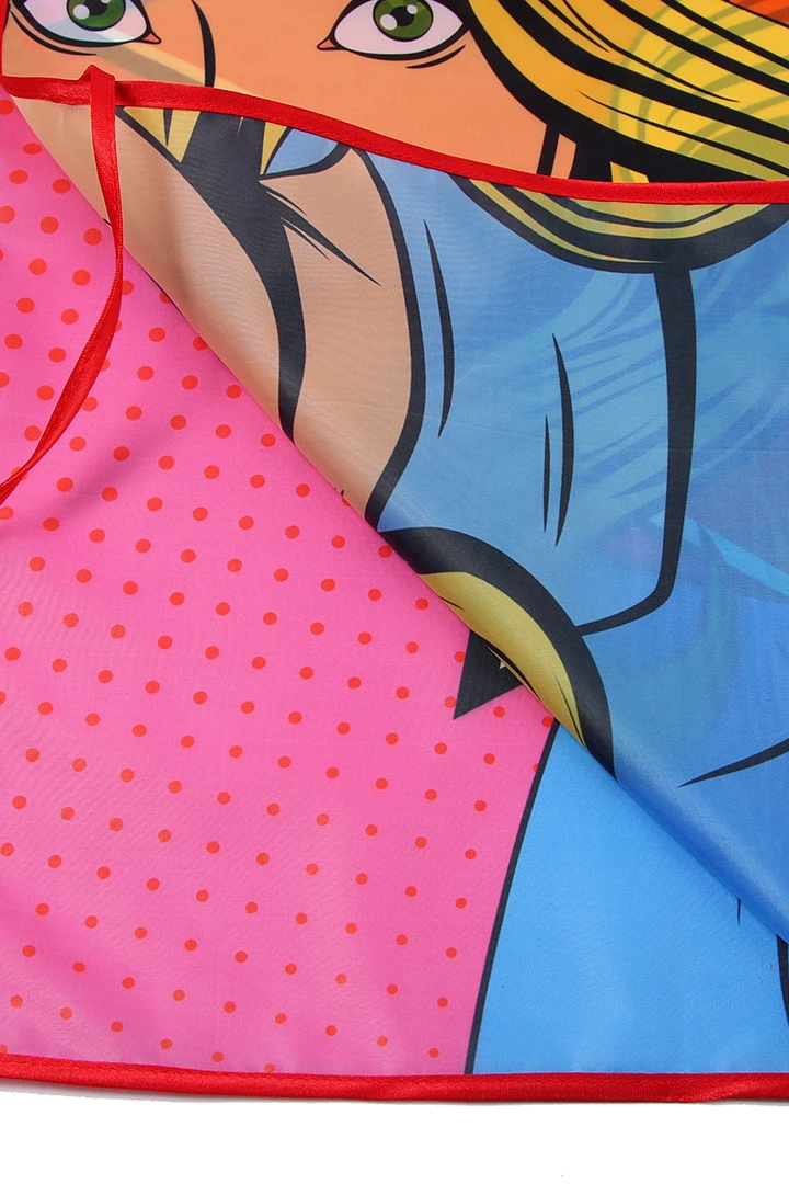 Накидка Инсайт 50х70 см, с полной запечаткой "BEST SALON"#7 Накидка Инсайт 50х70 см, с полной запечаткой "BEST SALON"#7