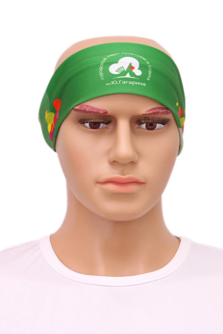 Повязка двухслойная из бифлекса взрослая, с полной запечаткой "Gagarin City Park"#3