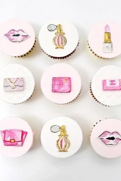 Капкейк с печатью на вкладыше#1