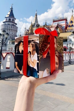 Фотокубик-трансформер, 20х20 см
