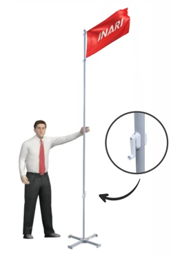 Флагшток Моби Патриот 3 м