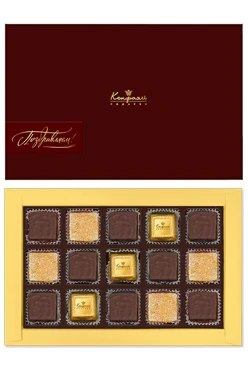Набор конфет суфле, ассорти и мармелада 125г из коллекции Мужская коллекция