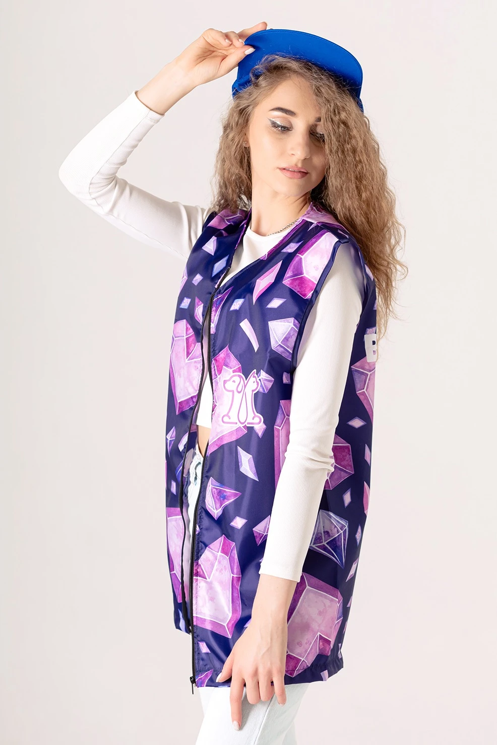 Жилет Парма без подклада унисекс, с полной запечаткой "Volunteer"#2