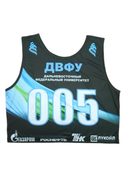 Майка стартовая с печатью "ДВФУ"