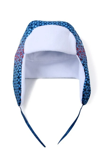 Шапка-ушанка Винтер на флисе взрослая, с полной запечаткой "Saint Petersburg"#2