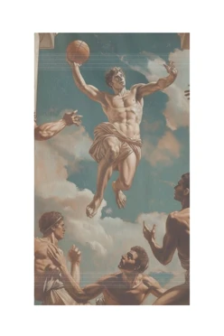 Купить полотенце махровое 40х70 cм (Ituma) с принтом "Basketball"