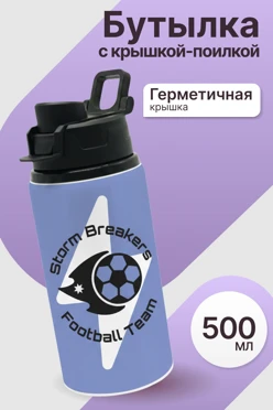 Купить бутылку Спорт 500 мл, с нанесением