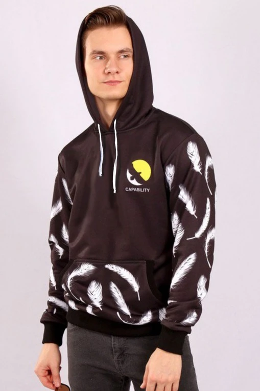 Купить Худи унисекс "Capable" с полной запечаткой