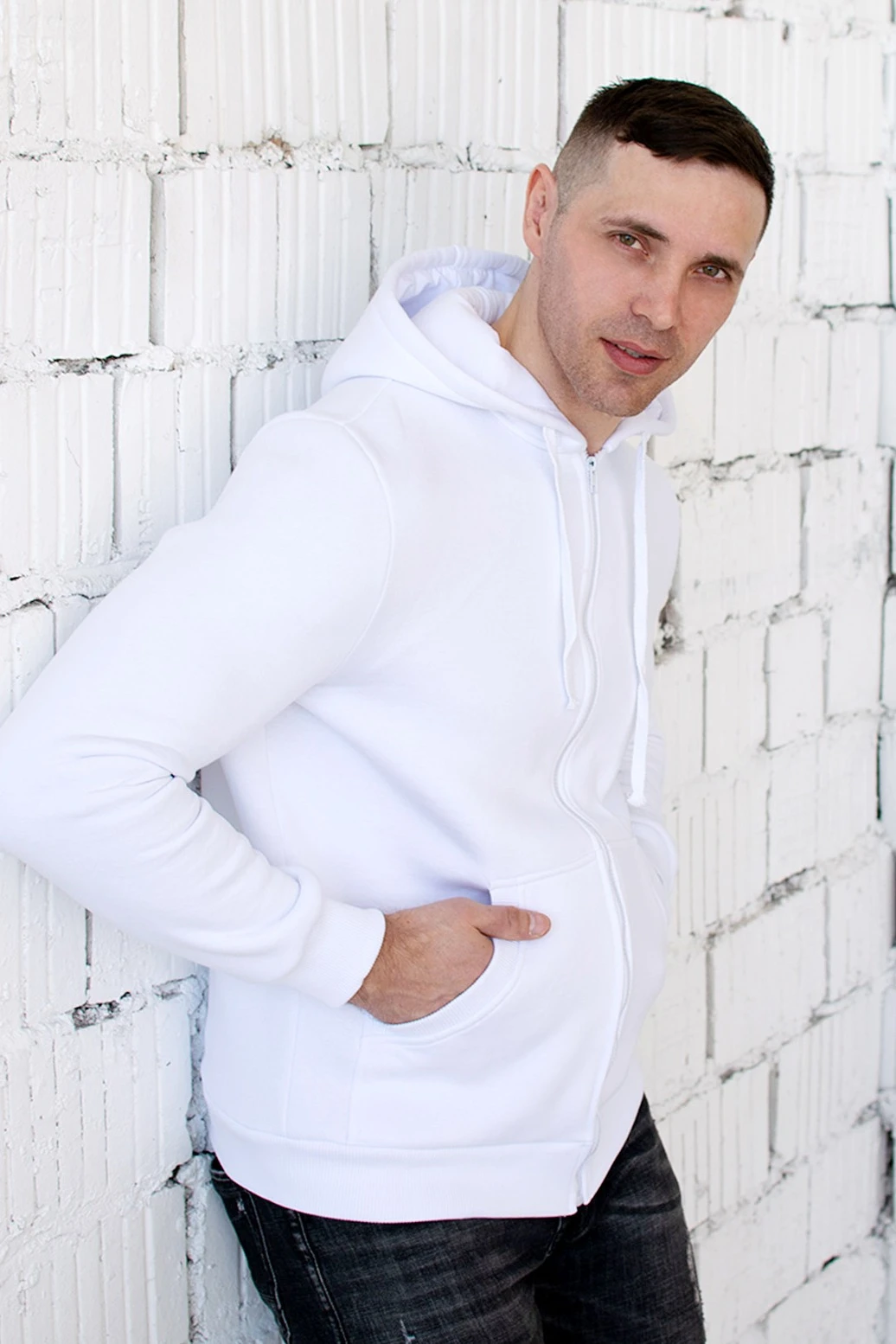 Балахон Рик из футера унисекс, однотонный#3 Балахон Рик из футера унисекс, однотонный#3