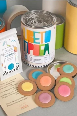 Печенье в большом тубусе