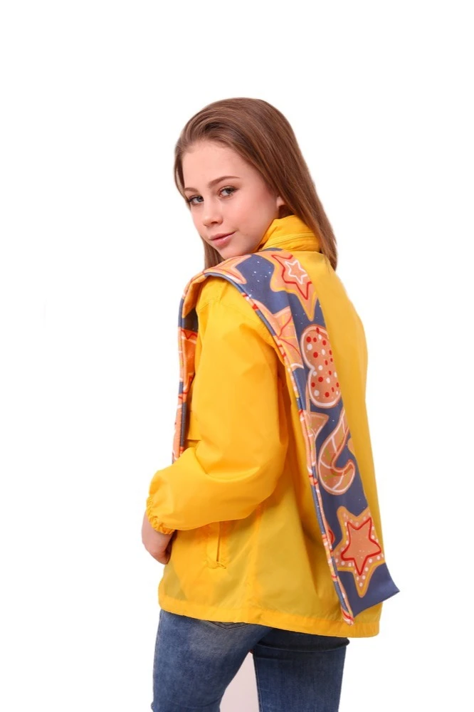 Шарф двухслойный утепленный 15х100 см, с полной запечаткой#4 Шарф двухслойный утепленный 15х100 см, с полной запечаткой#4